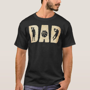 T-shirt Fête des pères de basket-ball papa