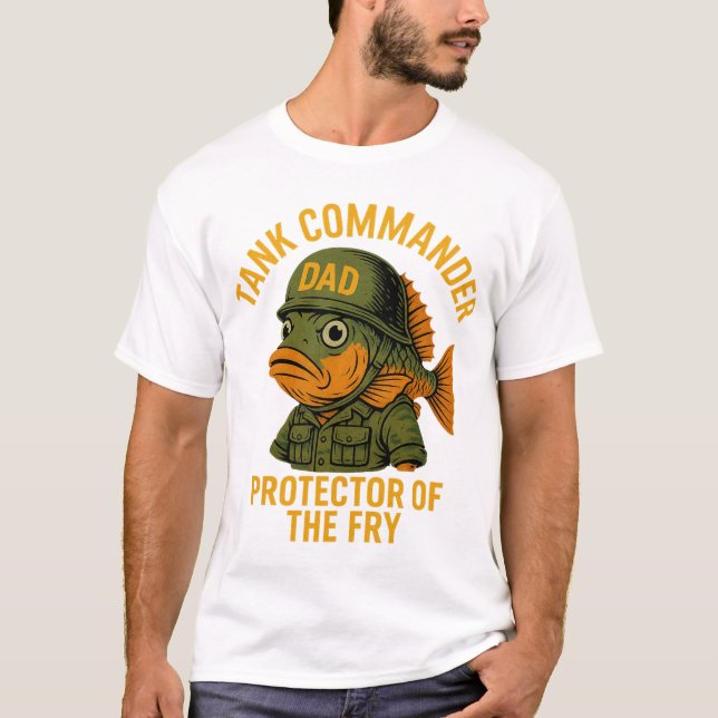 T-shirt Fête des Pères de Cichlid - Funny Cichlid (Devant)