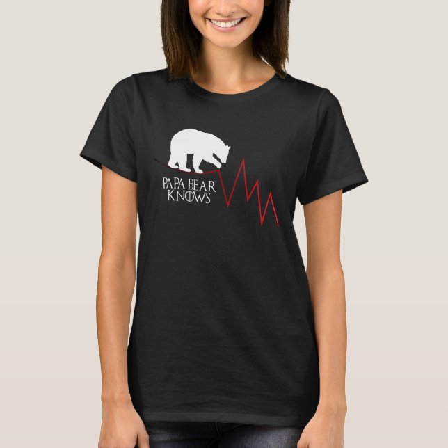 T-shirt Fête des pères de crypto-monnaie (Devant)