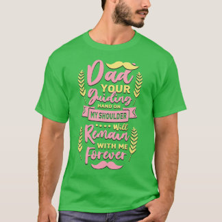 T-shirt Fête des pères de devis à main de papa