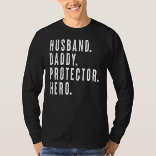 T-shirt Fête des pères de héros pour père de famille mascu