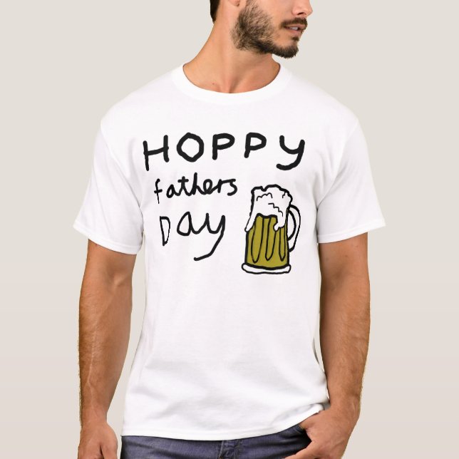 T-shirt Fête des pères de houblon (Devant)