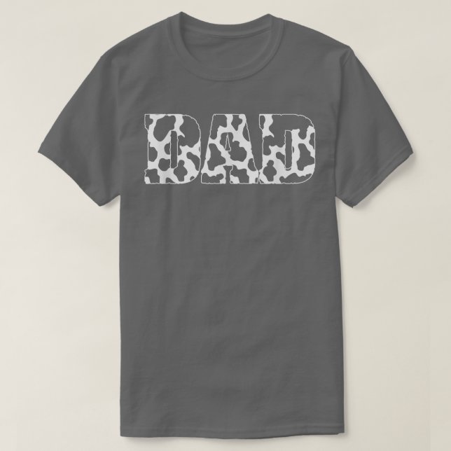 T-shirt Fête des pères de patchs d'impression pour l'agric (Design devant)