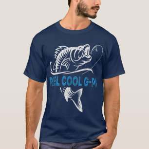 T-shirt Fête des pères de pêche Reel Cool GPa T