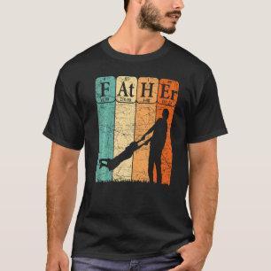T-shirt Fête des pères d'éléments de tableau périodique po