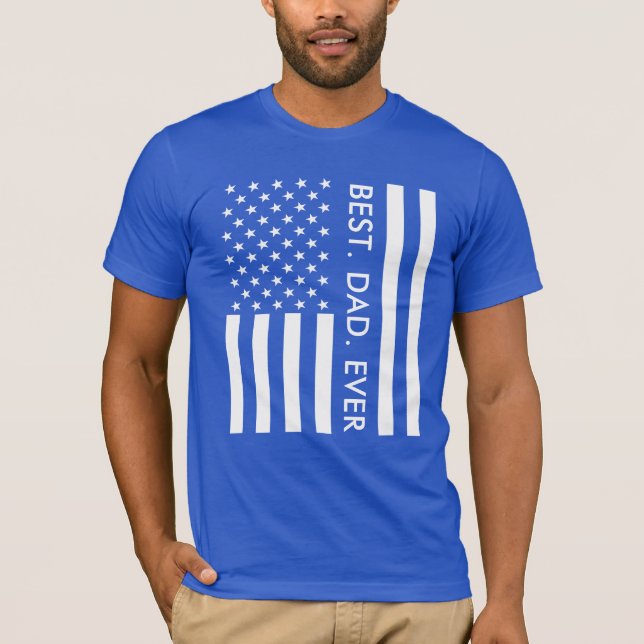 T-shirt Fête des pères d'indicateur de la typographie de m (Devant)