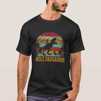 T-shirt Fête des pères Dinosaure Rex Dadsaurus Simple Pour