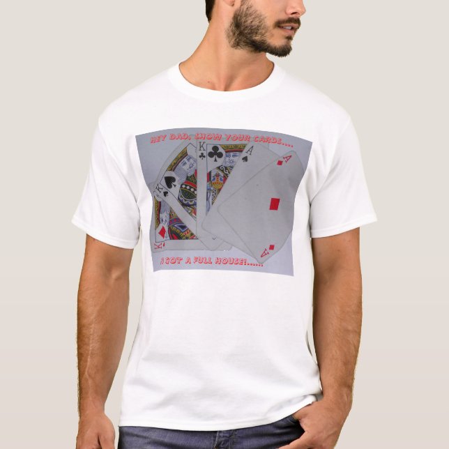 T-SHIRT FÊTE DES PÈRES DRÔLE (Devant)