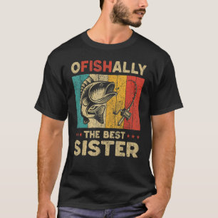 T-shirt Fête des Pères Drôle de pêche Ofishally la meilleu