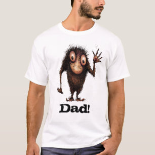 T-shirt Fête des pères drôle Troll - papa !