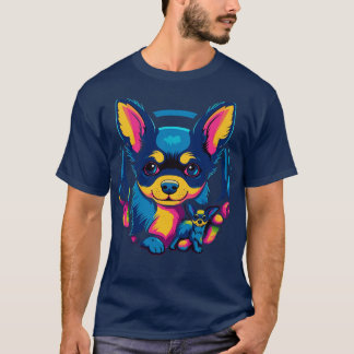 T-shirt Fête des pères du Chihuahua