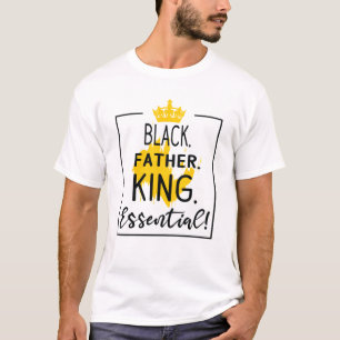T-shirt Fête des pères du Père Noir African American