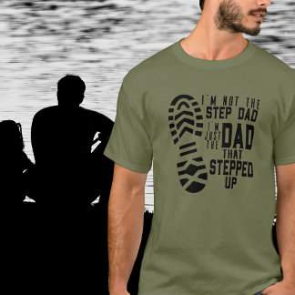 T-shirt Fête des pères Étape papa