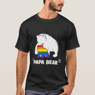 T-shirt Fête des pères gay Papa Bear