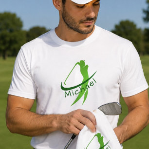 T-shirt Fête des Pères Graphique de Swing Nommé de Style