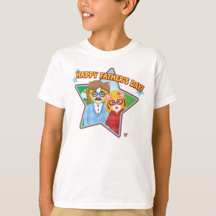 T-shirt Fête des pères heureuse !