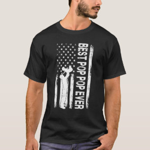 T-shirt Fête des pères Hommes Meilleur Pop Pop Jamais Avec