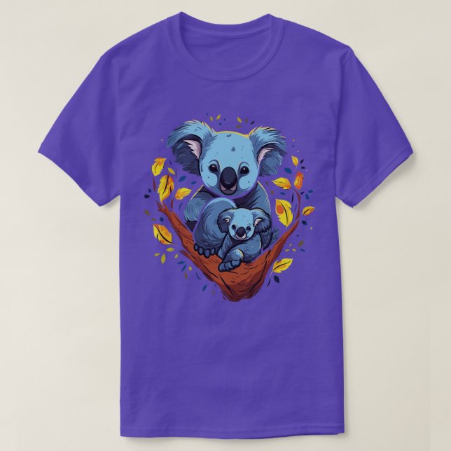 T-shirt Fête des pères Koala (Design devant)