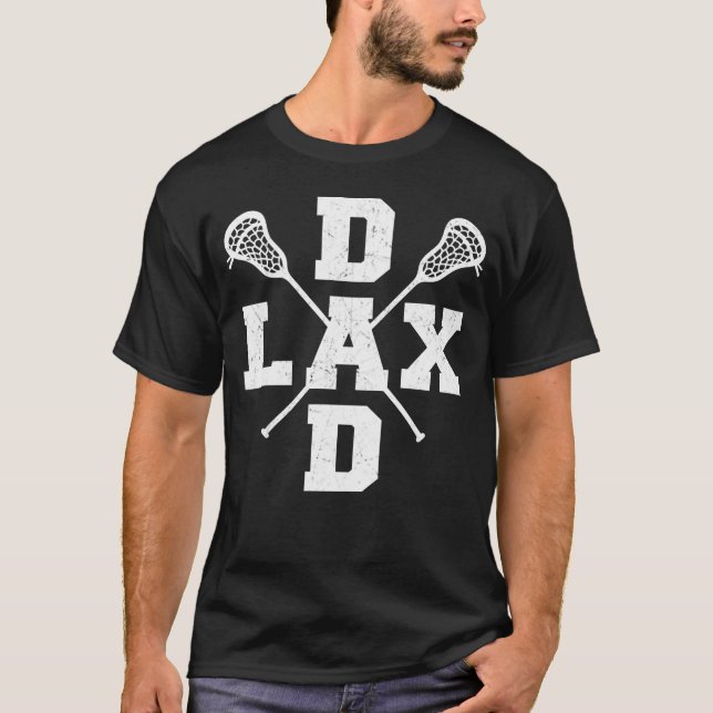 T-shirt FÊTE DES PÈRES LAX Dad Lacrosse (Devant)