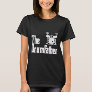 T-shirt Fête des pères Le Drum-père Drummer Musicien Papa