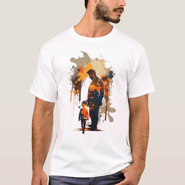T-shirt fête des pères mans uk (Devant)