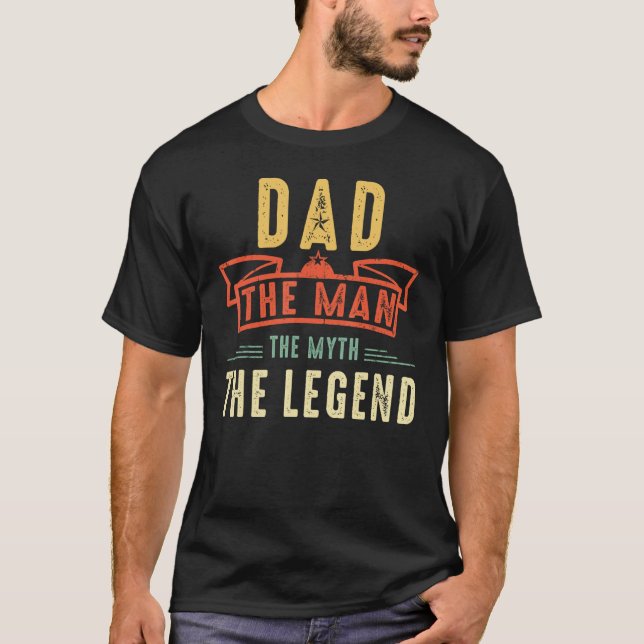 T-shirt Fête des pères masculine Meilleur papa du monde L' (Devant)