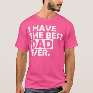 T-shirt Fête des pères Meilleur papa jamais pour les bambi