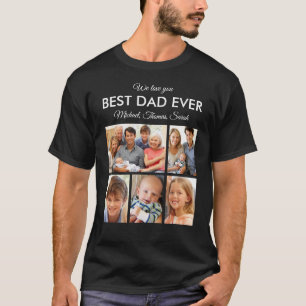 T-shirt Fête des pères Meilleur papa Jamais Trendy Photo C