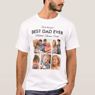T-shirt Fête des pères Meilleur papa Jamais Trendy Photo C