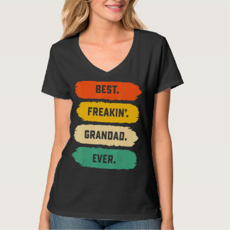 T-shirt Fête des pères Mens De La Famille Best Freakin Gra