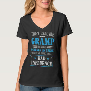 T-shirt Fête des pères Mens On M'Appelle Gramp Parce Que P