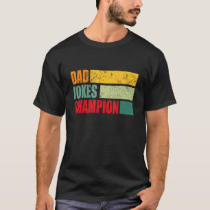 T-shirt Fête des pères Papa Blague Champion Pour Hommes Pa