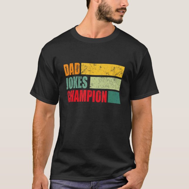T-shirt Fête des pères Papa Blague Champion Pour Hommes Pa (Devant)