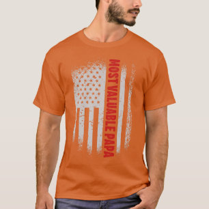 T-shirt Fête des pères Papa Papa Papa la plus précieuse (8