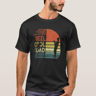 T-shirt Fête des pères Pêche Papa Reel Cool Papa Fisherman