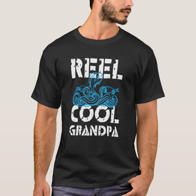 T-shirt Fête des Pères Pêche Poisson Pêcheur  7 (Devant)