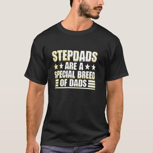 T-shirt Fête des Pères pour beau-père (Devant)