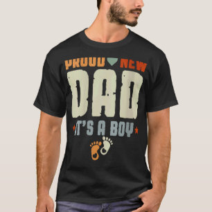 T-shirt Fête des pères Pour Papa Hommes Fier Nouveau Papa