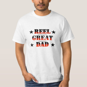 T-shirt Fête des pères Reel Great Dad