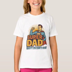 T-shirt Fête des pères "Super Papa" - meilleur pap