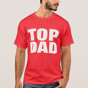 T-shirt Fête des pères Top Papa - Tee - shirts cou