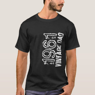 T-shirt Fête des pères Vintage papa Personnaliser Année