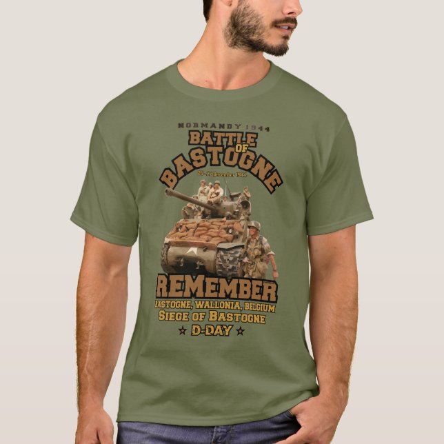 T-shirt Fête des Vétérans de Bastogne (Devant)