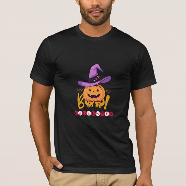 T-shirt Fête d'Halloween (Devant)