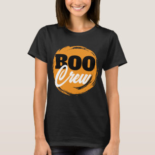 T-shirt Fête d'Halloween de l'équipage branché Boo