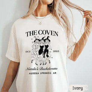 T-shirt Fête d'Halloween Goth Bachelorette personnalisée