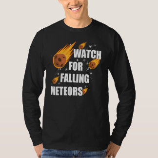 T-shirt Fête d'observation de météoroïde Météoroïde Veill
