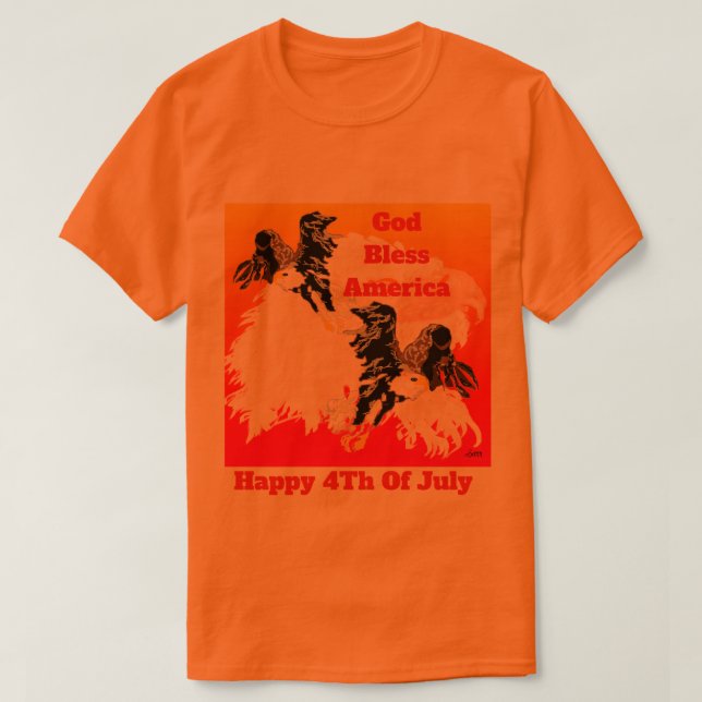 T-Shirt : Fête du 14 juillet (Design devant)