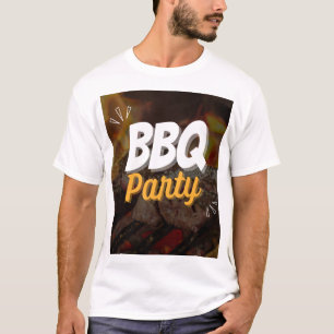 T-Shirt Fête du 4 juillet BBQ Fête de l'Indépend