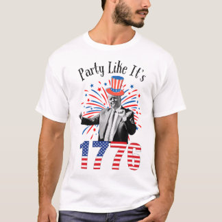 T-shirt Fête du 4 juillet de Trump comme si c'était l'indé